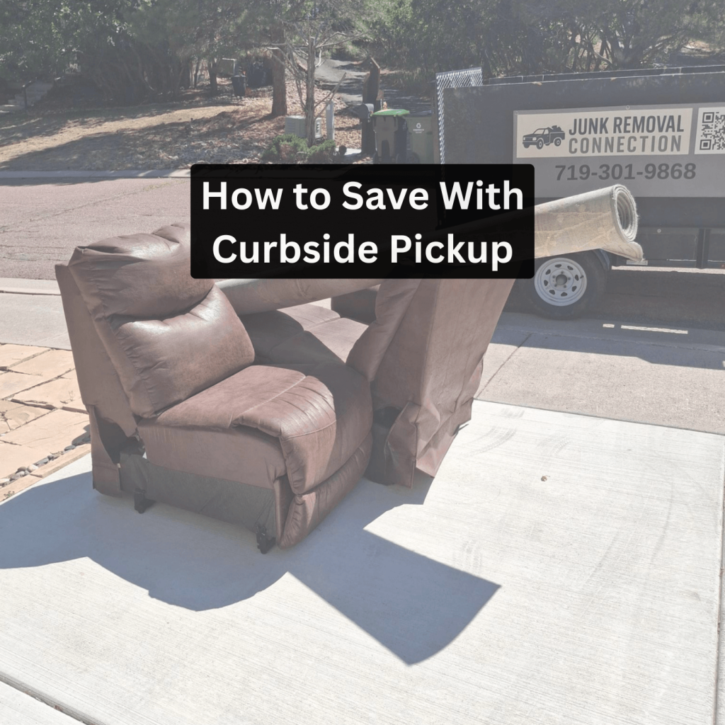 Curbside pickup for junk removal in Colorado Springs