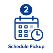 Schedule pickup